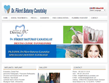 Tablet Screenshot of fikretbaturaycanatalay.com